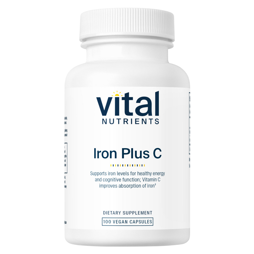 Vital Nutrients Iron Plus C