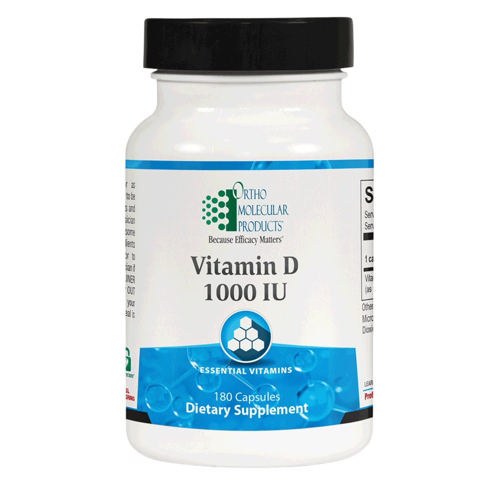 Ortho Molecular Products Vitamin D 1,000 IU