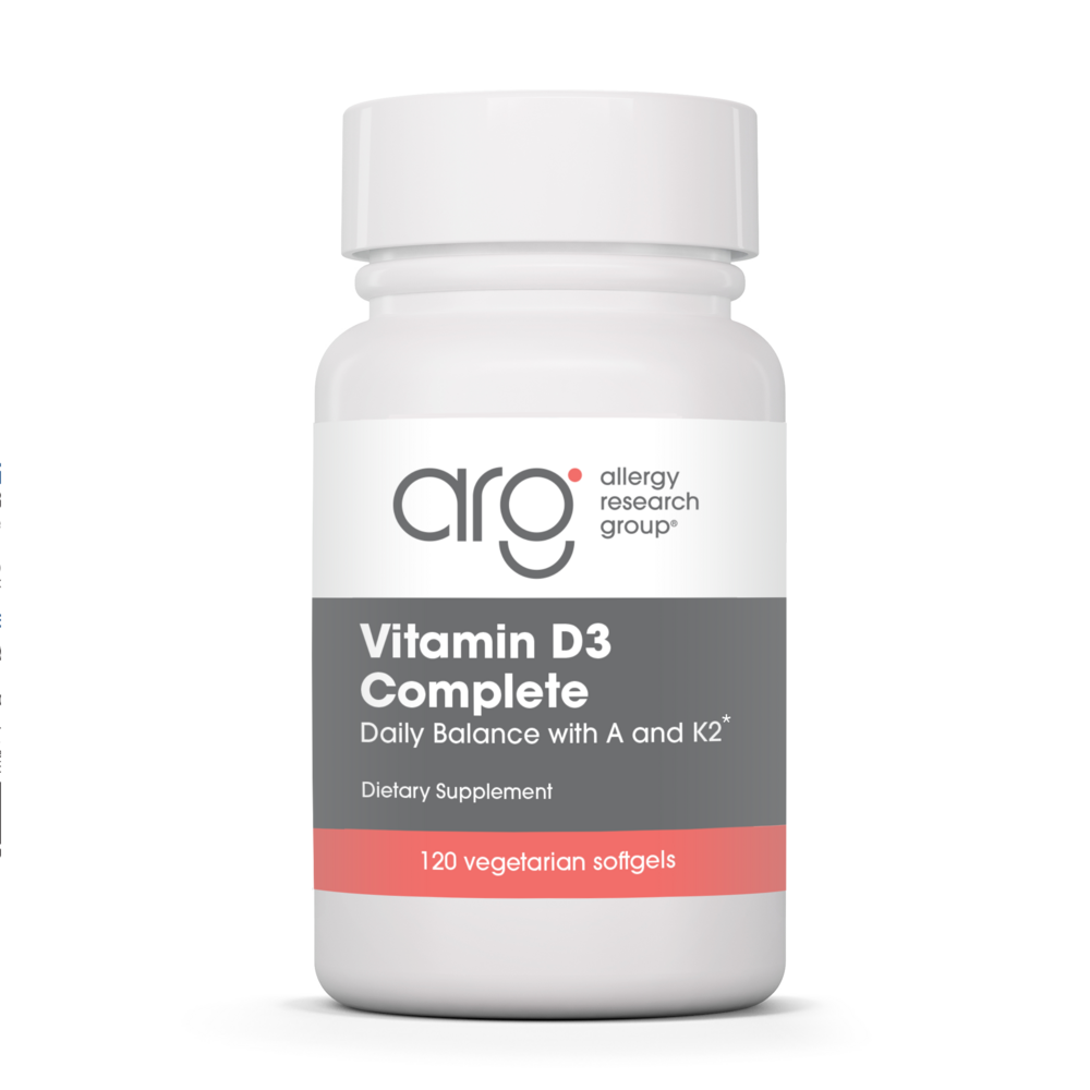Allergy Research Group Vitamin D3 Complete Daily Balance with A and K2 - Image 4