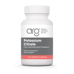 Allergy Research Group Potassium Citrate