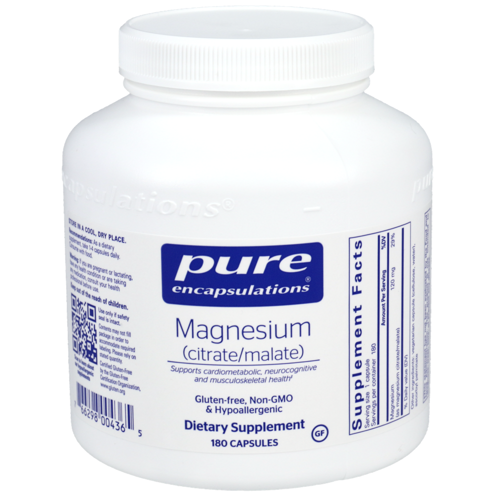 Pure Encapsulations Magnesium (Citrate/Malate) - Image 4