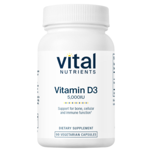 Vital Nutrients Vitamin D3 5000IU