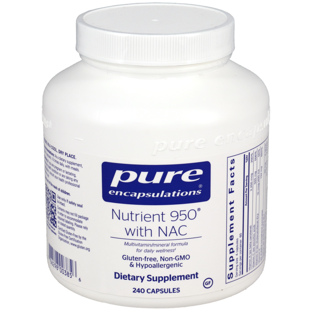 Pure Encapsulations Nutrient 950® with NAC