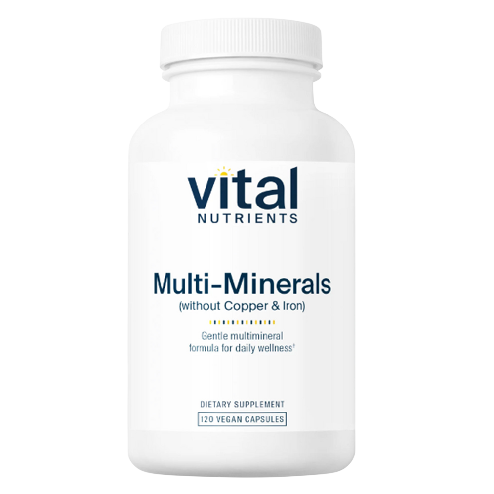 Vital Nutrients Multi-Minerals Citrate/Malate Formula (No Copper or Iron)