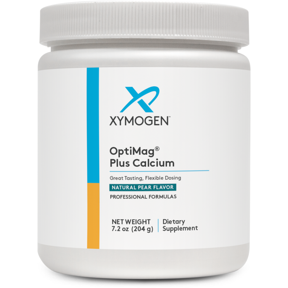 XYMOGEN OptiMag (Magnesium) Plus Calcium Pear