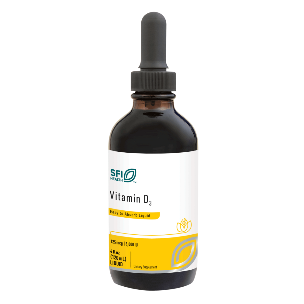 Klaire Labs/SFI Health Vitamin D3, 5000 IU