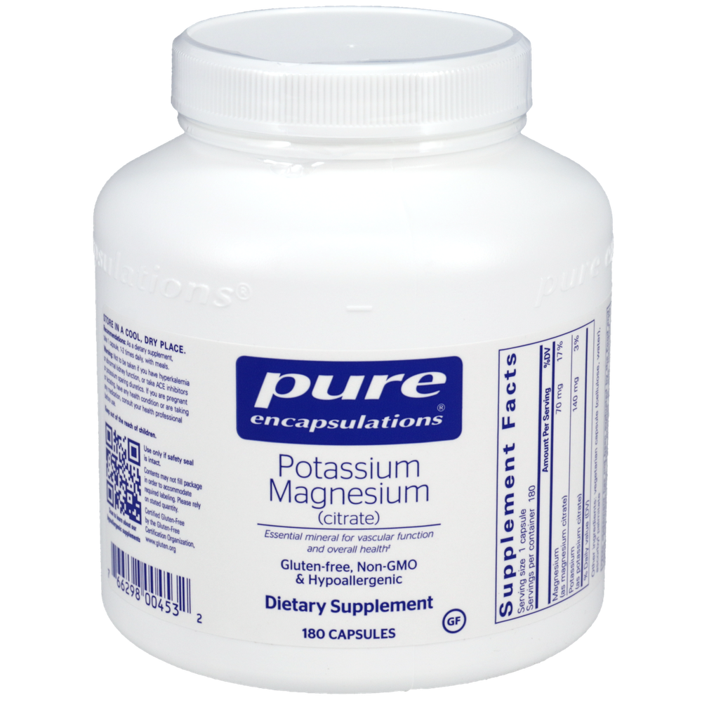 Pure Encapsulations Potassium Magn (Cit)