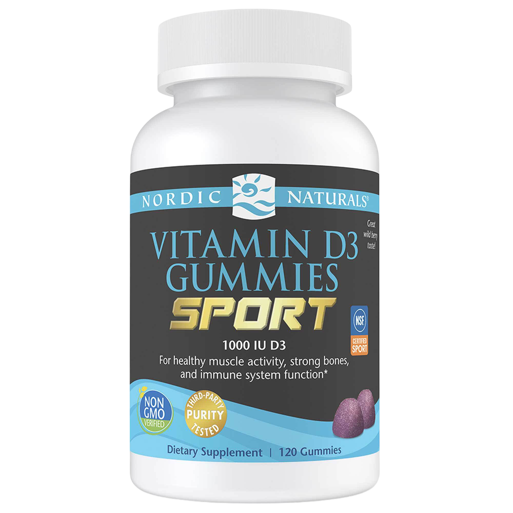 Nordic Naturals Vitamin D3 Gummies Sport