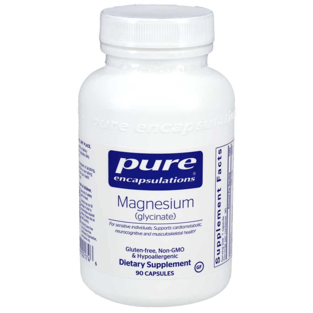 Pure Encapsulations Magnesium Glycinate, 120 mg