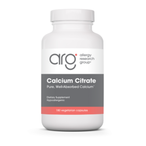 Allergy Research Group Calcium Citrate 150mg