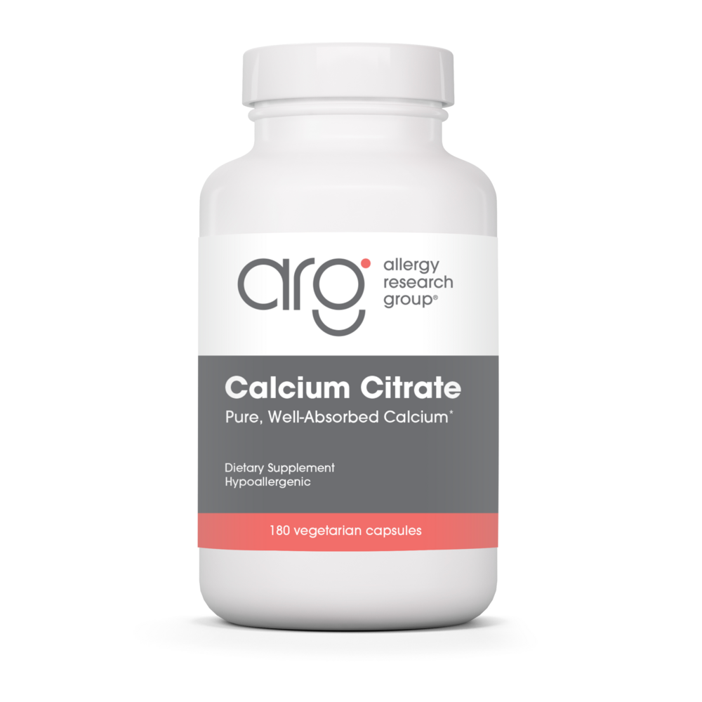 Allergy Research Group Calcium Citrate 150mg