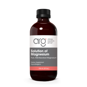 Allergy Research Group Solution of Magnesium