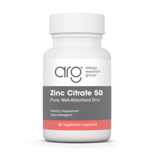 Allergy Research Group Zinc Citrate 50mg