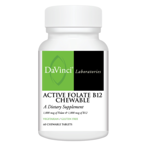 DaVinci Labs Active Folate B12 Chewable