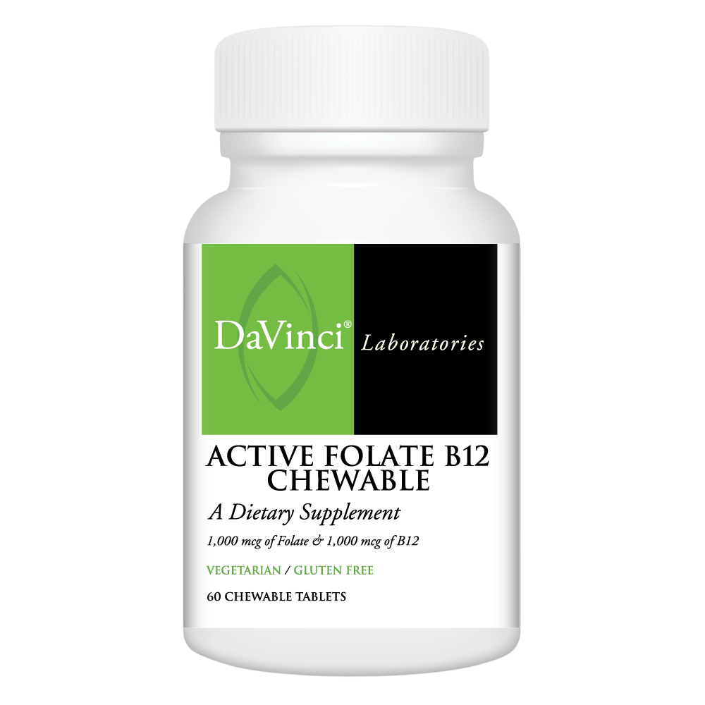 DaVinci Labs Active Folate B12 Chewable