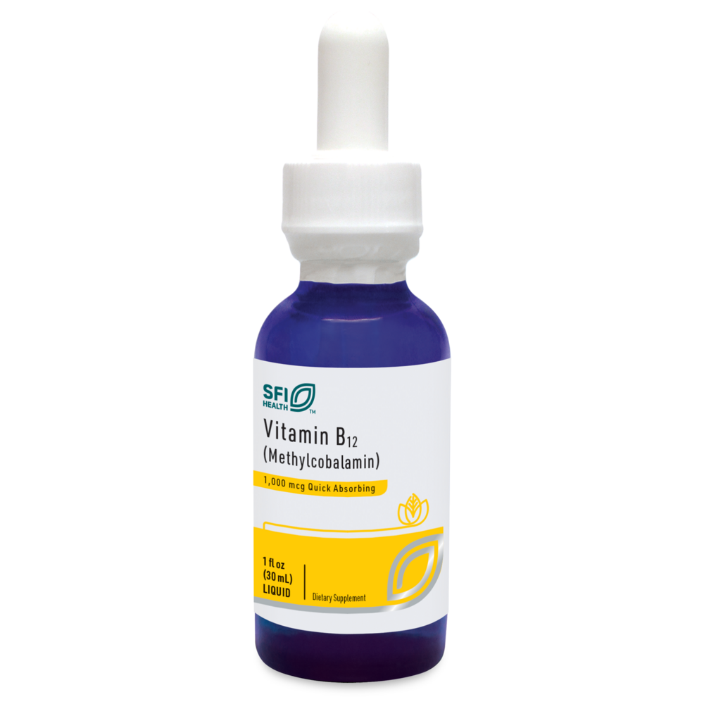 Klaire Labs/SFI Health B12 Liquid (1mg) (methylcobalamin)