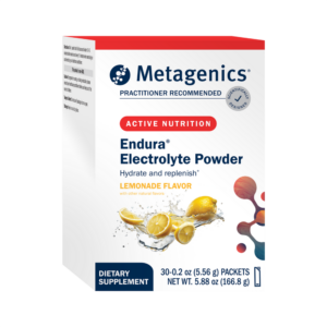 Metagenics Endura Electrolyte Powder Lemonade flavor