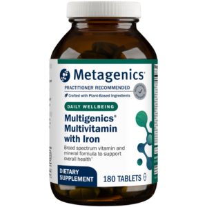 Metagenics Multigenics® Multivitamin with Iron