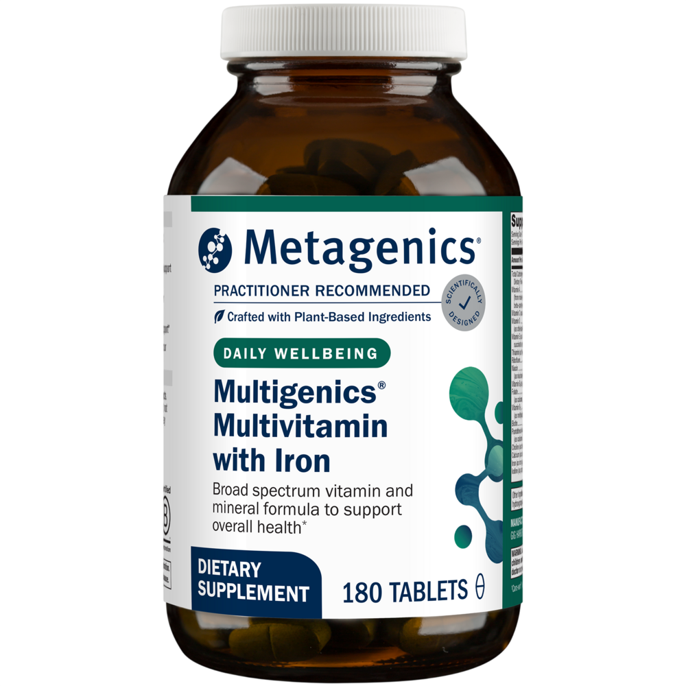 Metagenics Multigenics® Multivitamin with Iron