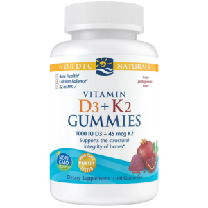 Nordic Naturals Vitamin D3+K2 Gummies