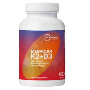 Microbiome Labs Megaquin K2+D3