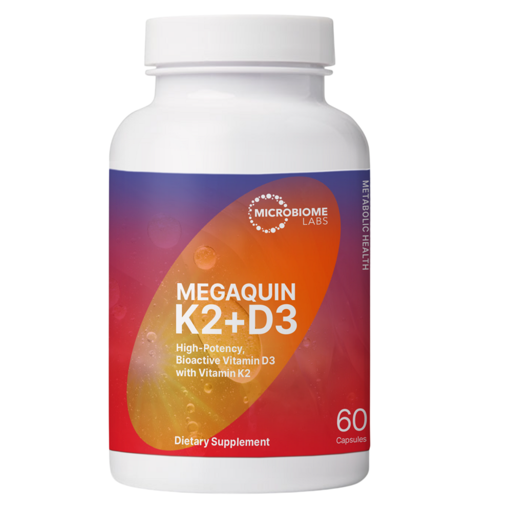 Microbiome Labs Megaquin K2+D3