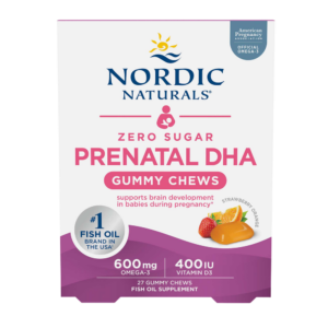 Nordic Naturals Zero Sugar Prenatal DHA Gummy Chews