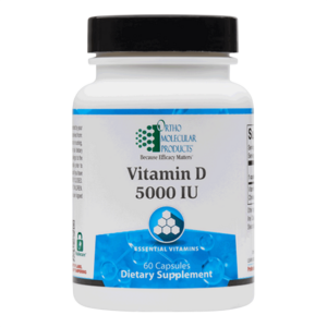 Ortho Molecular Products Vitamin D 5,000IU