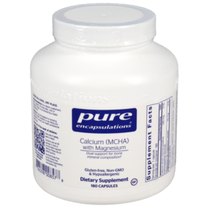 Pure Encapsulations Calcium (MCHA) With Mag