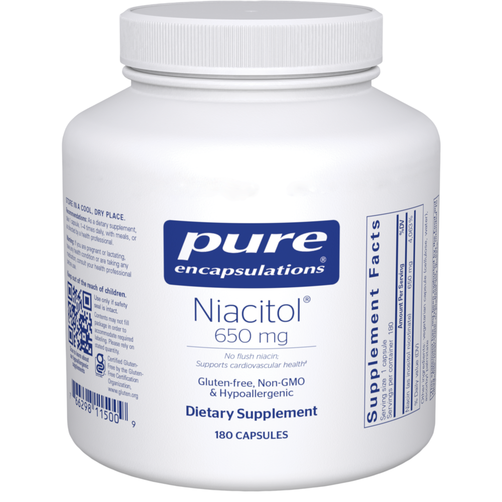 Pure Encapsulations Niacitol 650mg