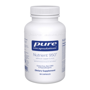 Pure Encapsulations Nutrient 950® without Copper & Iron