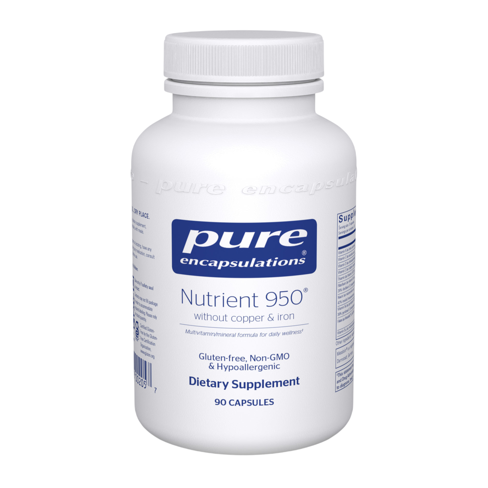Pure Encapsulations Nutrient 950® without Copper & Iron