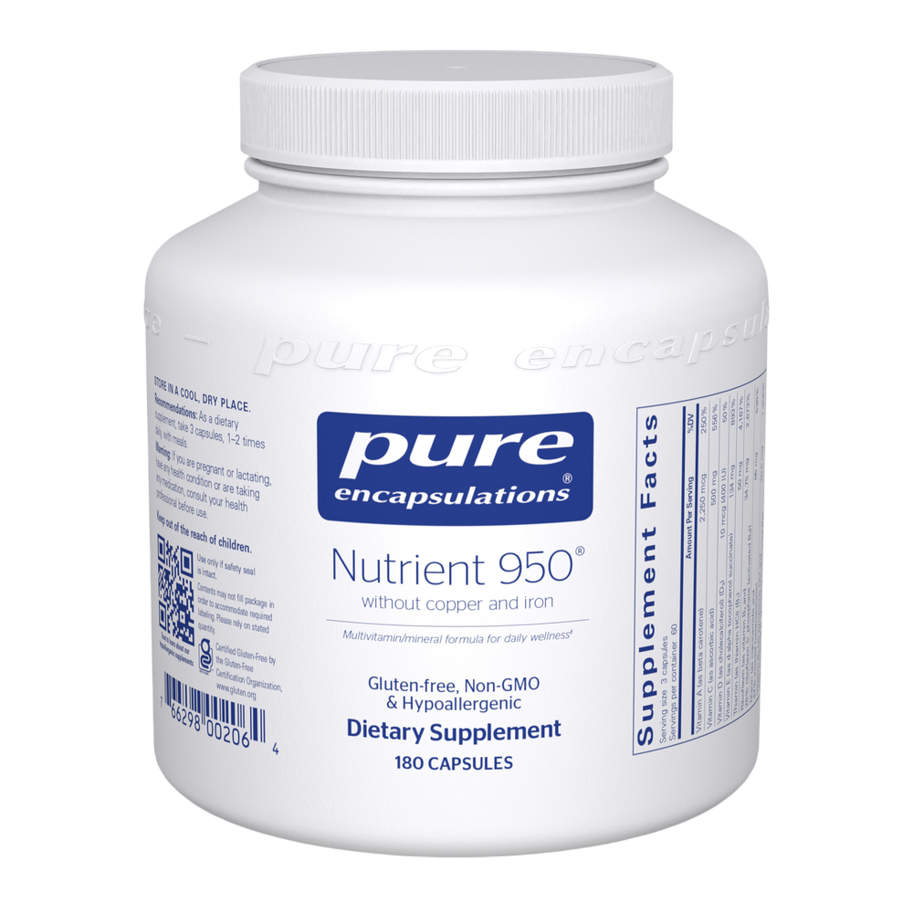 Pure Encapsulations Nutrient 950® without Copper & Iron - Image 4