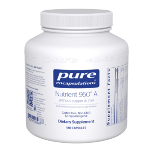 Pure Encapsulations Nutrient 950® A without copper & iron
