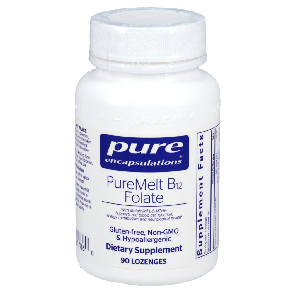 Pure Encapsulations PureMelt B12 Folate Lozenges
