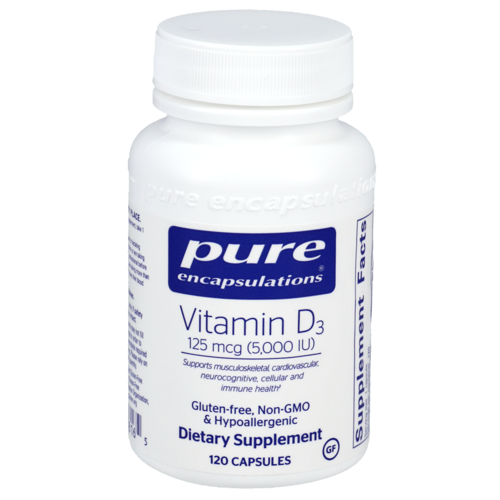 Pure Encapsulations Vitamin D3 125mcg (5,000IU) - Image 4
