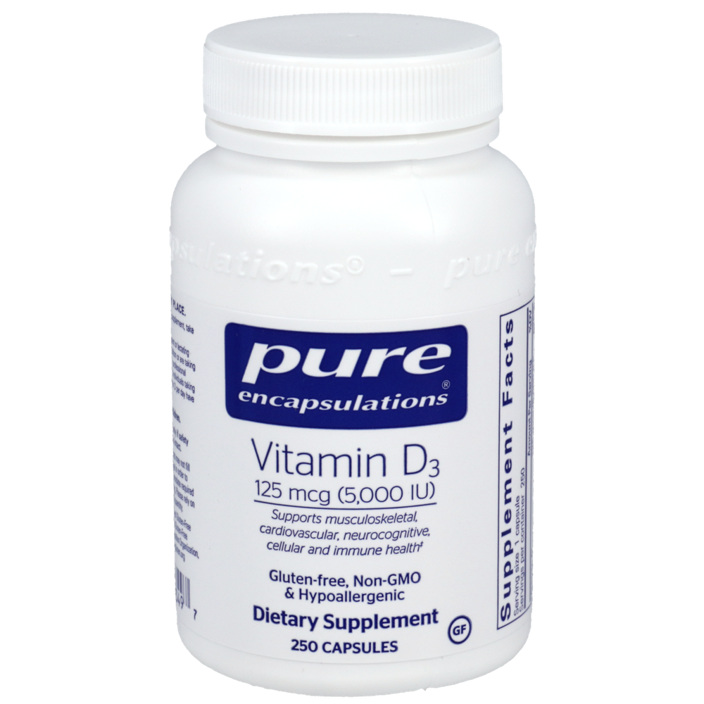 Pure Encapsulations Vitamin D3 125mcg (5,000IU) - Image 7