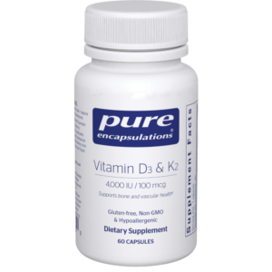 Pure Encapsulations Vitamin D3 & K2
