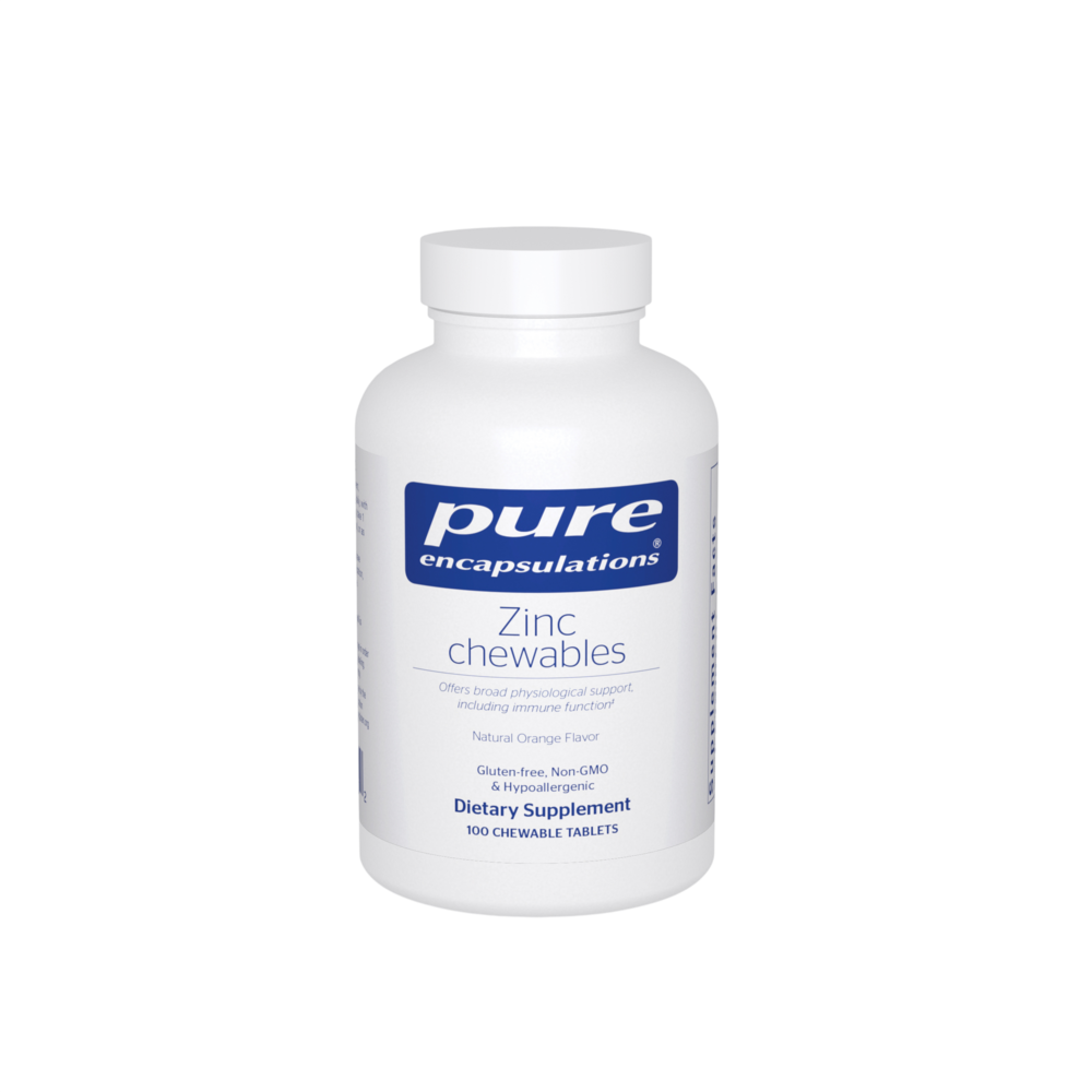 Pure Encapsulations Zinc chewables