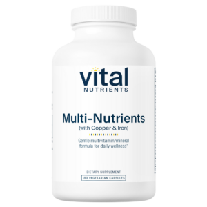 Vital Nutrients Multi-Nutrients 4 Citrate/Malate Formula (with Copper & Iron)
