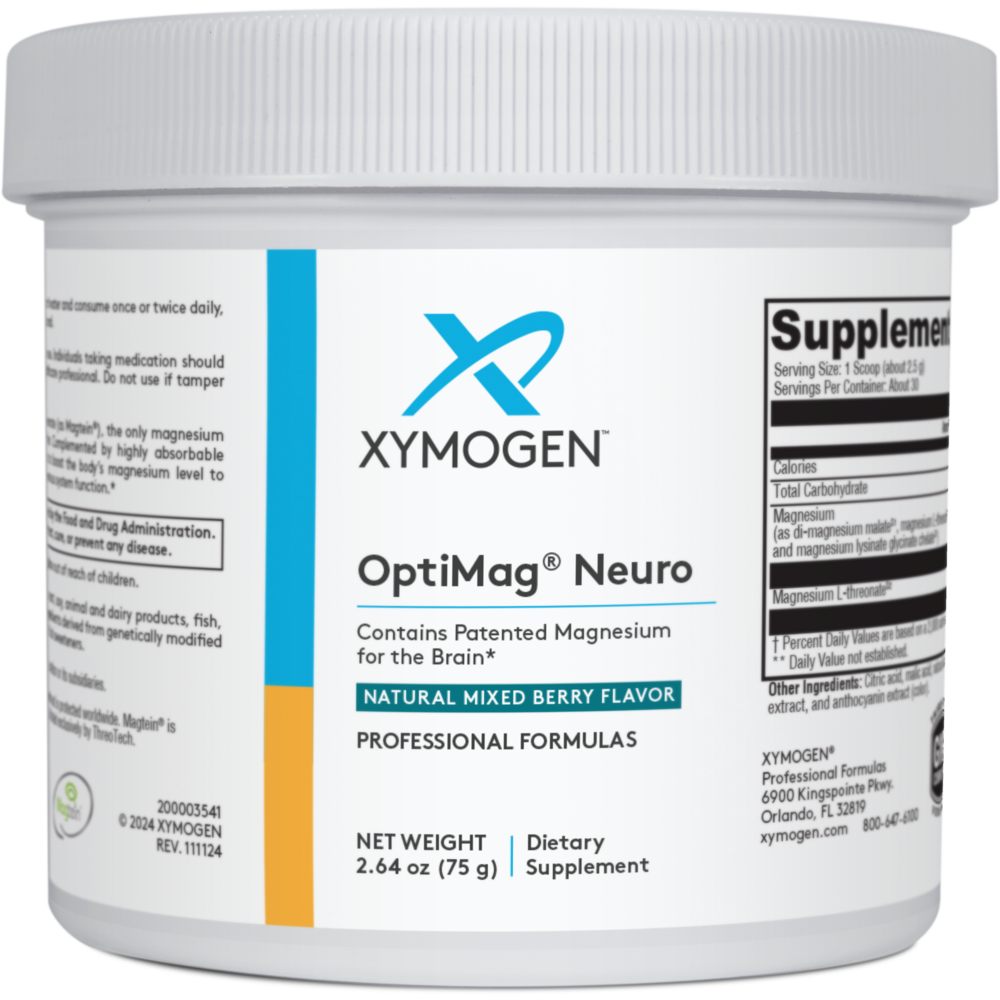 XYMOGEN OptiMag Neuro (Magnesium) Mixed Berry