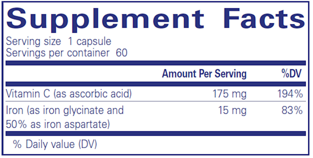 Pure Encapsulations Iron-C - Image 3