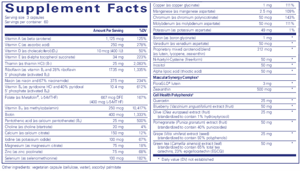 Pure Encapsulations Polyphenol Nutrients - Image 3