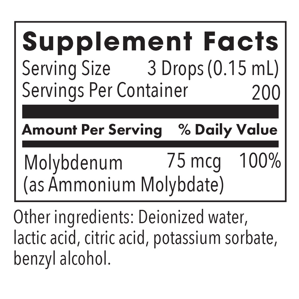 Allergy Research Group Molybdenum (Liquid) - Image 3