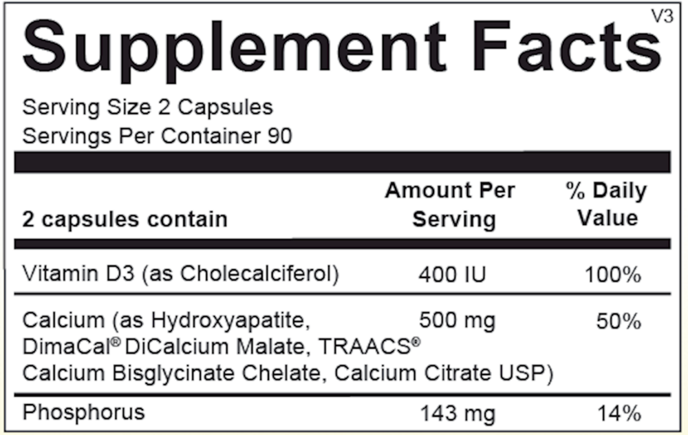 Ortho Molecular Products Reacted Calcium - Image 3