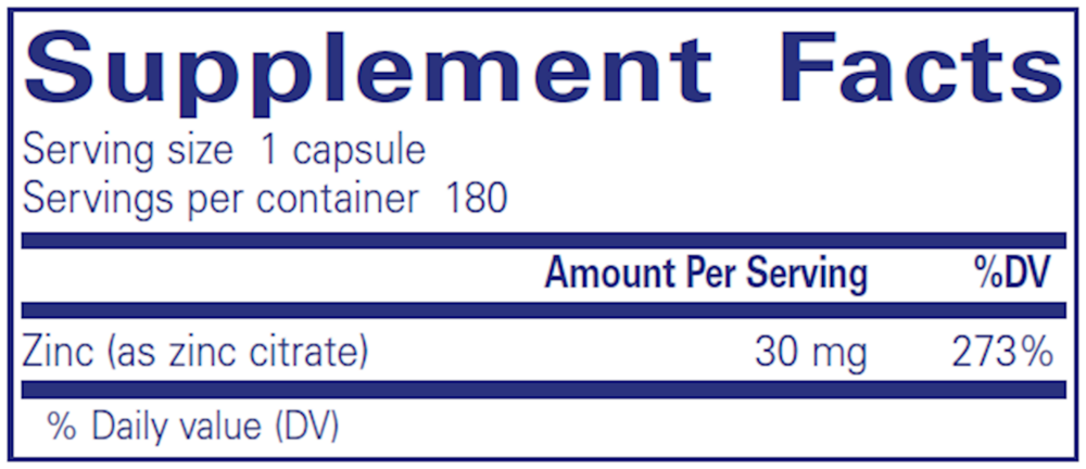Pure Encapsulations Zinc (Citrate) - Image 6