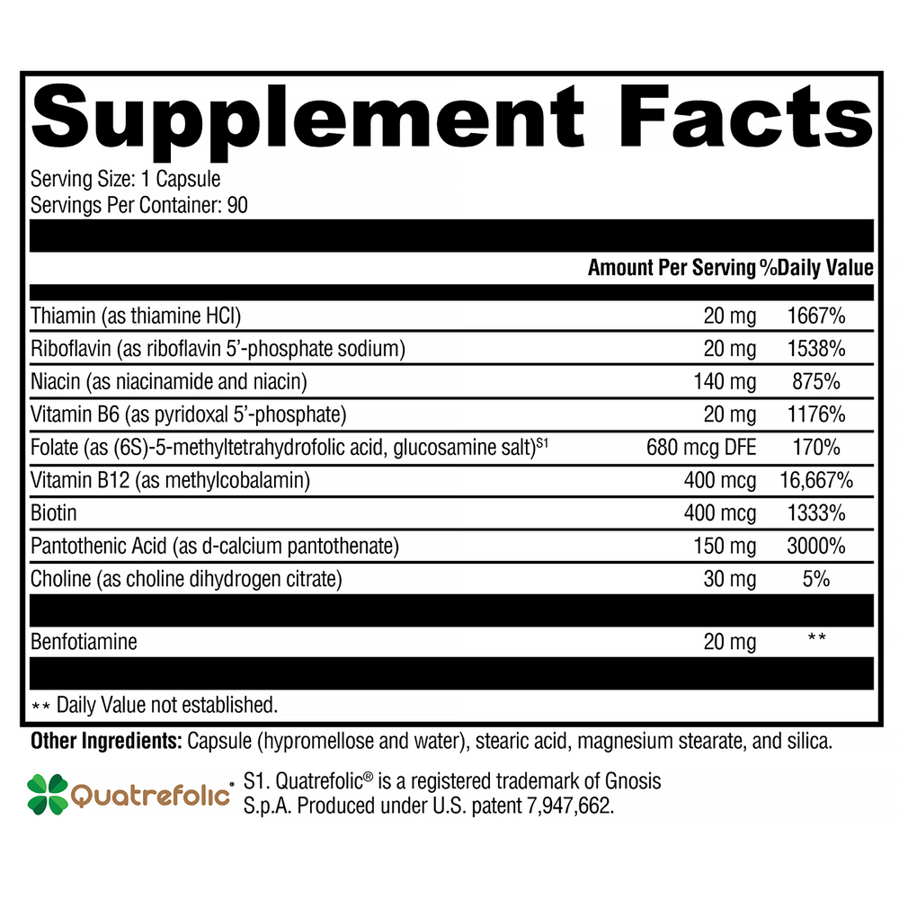XYMOGEN B Activ (B Vitamin Complex) - Image 3