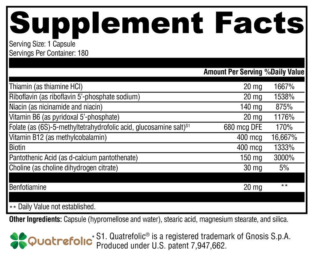 XYMOGEN B Activ (B Vitamin Complex) - Image 6