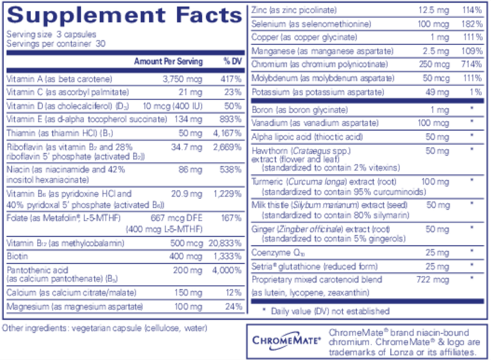 Pure Encapsulations UltraNutrient - Image 3