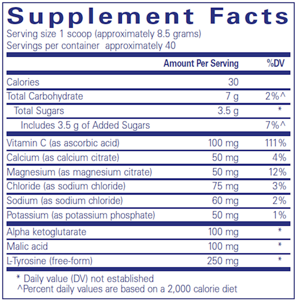 Pure Encapsulations Electrolyte/Energy Formula - Image 3